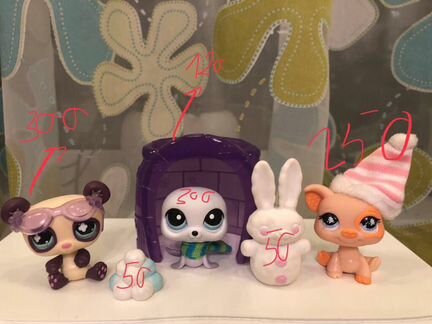 Многофото Littlest Pet Shop LPS оригинал птицы зим