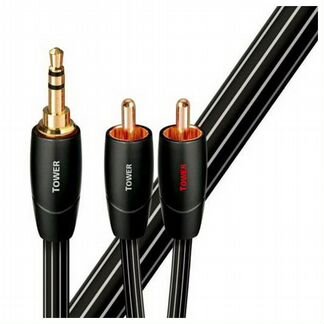Кабель miniJack-2RCA AudioQuest Tower 1 m