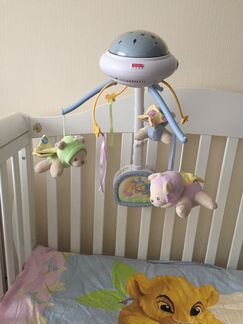 Мобиль на кроватку Мечты о бабочках Fisher price
