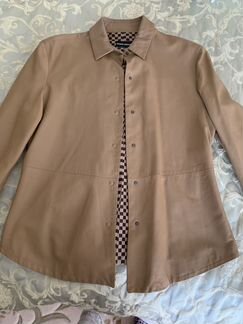 Кожаная куртка Armani
