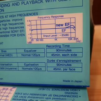 Аудио кассеты soni EF90,GoldStar HD90, Maxell LN90