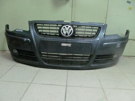 Бампер передний VW polo 6Q0 бу