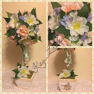 Подарки ручной работы. Топиарий. Деревья счастья