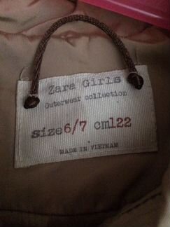 Zara стёганая куртка (122)