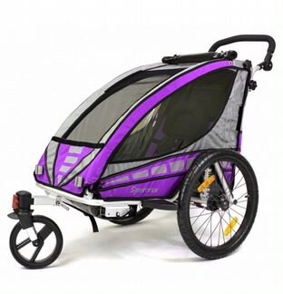 Велоприцеп/Коляска Qeridoo Sportrex1