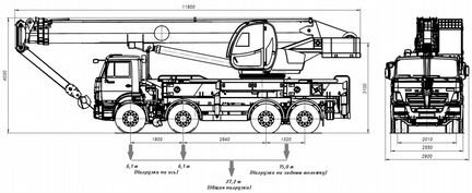 Автокран 40 тонн 