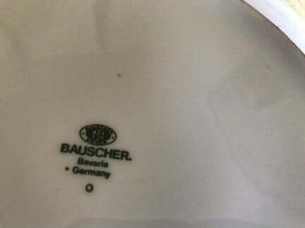 Тарелки из фарфора Bauscher и Churchill
