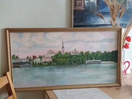 Картина, масло. Кинешма