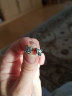 Кольца и серьги бабочки