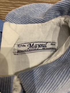 Платье вельветовое Mayoral 86 см