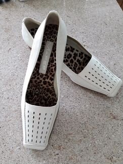 Итальянские женские туфли 39.5 кожа. Mafer