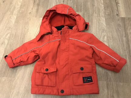 Куртка и флиска Polarn O. Pyret 74+шапка