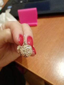 Набор серьги и подвеска, кулон