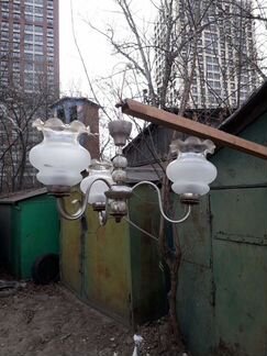 Люстра 3 рожка мрамор цоколь Е27