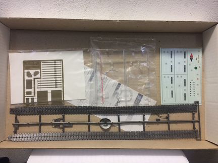 Сборная модель танка 