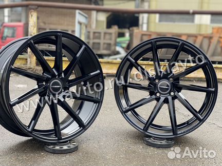 Новые Vossen CVT черные 4-100 Kia RIO
