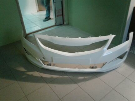 Бампер передний Hyundai Solaris