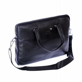 Сумка мужская деловая кожаная A4 66265-22