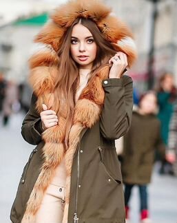 Зимняя парка новая