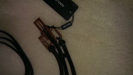 Пояс кожаный Dolce Gabbana