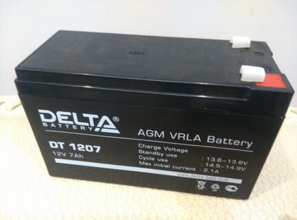 Аккумулятор Security Force 12V 7Ah свинц-кислотный