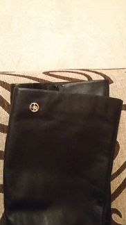 Сапоги осенние кожанные