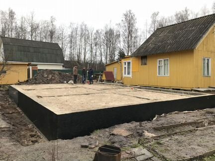 Фундамент за 7 дней от бригады. Москва и область