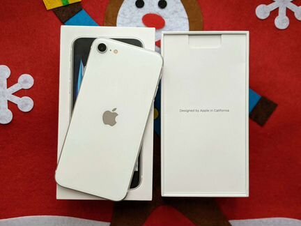 iPhone SE 2020 в белом цвете, идеал
