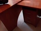 Стол офисный угловой +стол для переговоров объявление продам