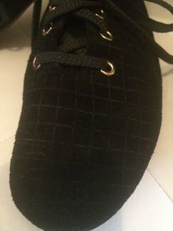 Кеды замшевые