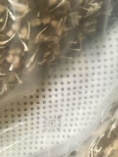 Коричневый круглый ворсовый ковер 170см