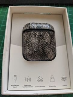 Новый стильный чехол для AirPods коженный