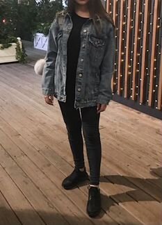 Джинсовaя куртка Bershka