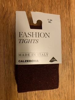 Бордовые колготки Calzedonia 3/4