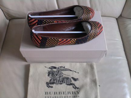 Балетки Burberry оригинал р.37