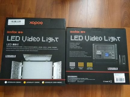 Godox LED500LRC свет для фото и видеосъёмки