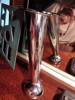 Хромированная опора - ножка для дивана