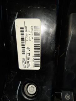 Фонарь правый Cadillac CTS2 купэ