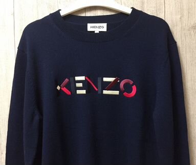 Шерстяной свитер Kenzo Новый Оригинал