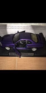 Nissan skyline r34 1/18