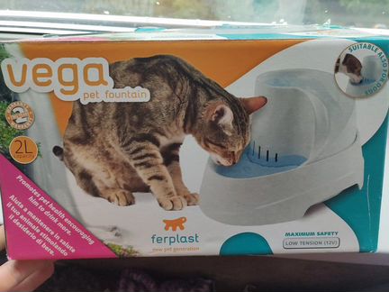 Vega pet fountain поилка