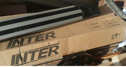 Пороги / подножки для hyundai santa FE(2006-2012)