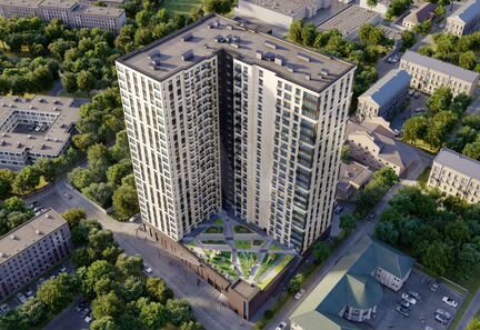 3-к квартира, 65.5 м², 4/24 эт.