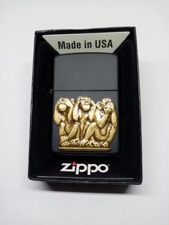 Зажигалка Zippo 29409 Free Monkeys