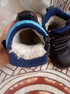 Теплые зимние ботинки 24 размера
