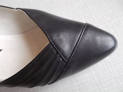 Туфли женские кожа. Р. 24.5 Югославия Винтаж