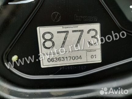 Стеклоподъемник задний левый Vw Passat B6 BVY 2006