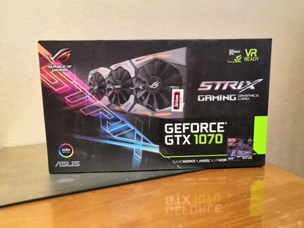 Видеокарта asus geforce gtx 1070 8gb