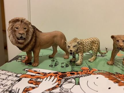 Кошки schleich