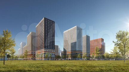 2-к квартира, 59.1 м², 6/25 эт.